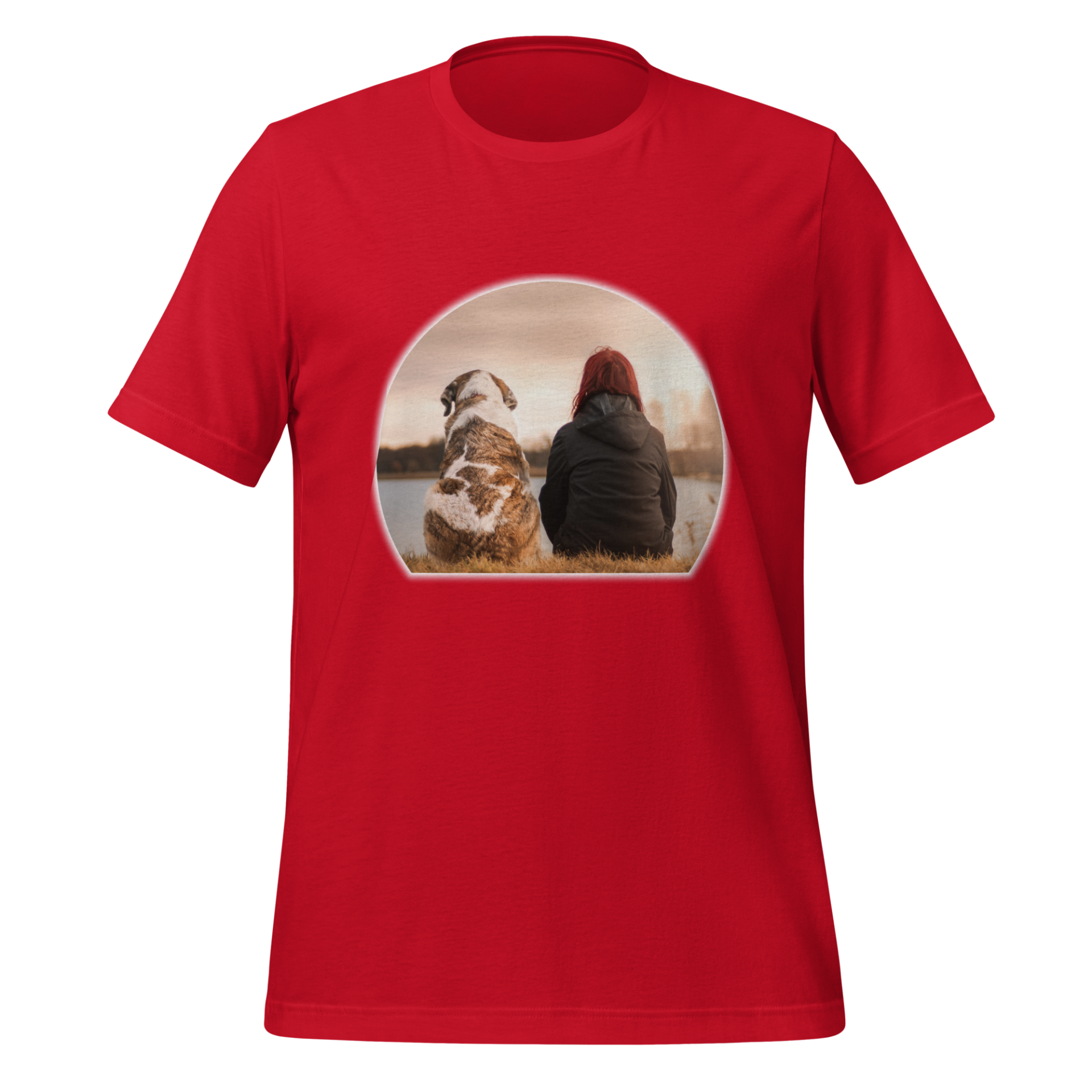 Print your favorite photo on a T-shirt. It can be a treat for yourself, for your loved one, or your furred friend.