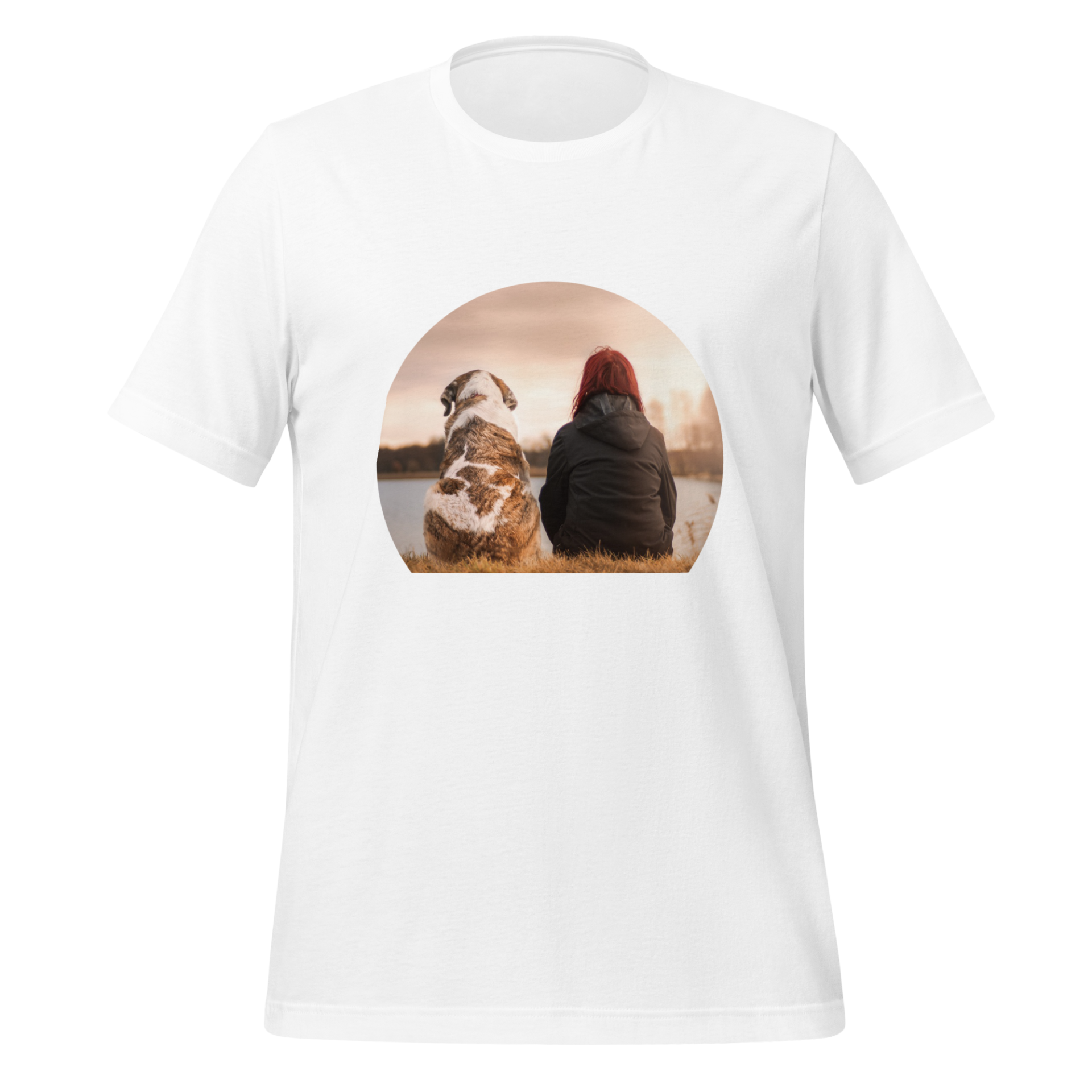 Print your favorite photo on a T-shirt. It can be a treat for yourself, for your loved one, or your furred friend.